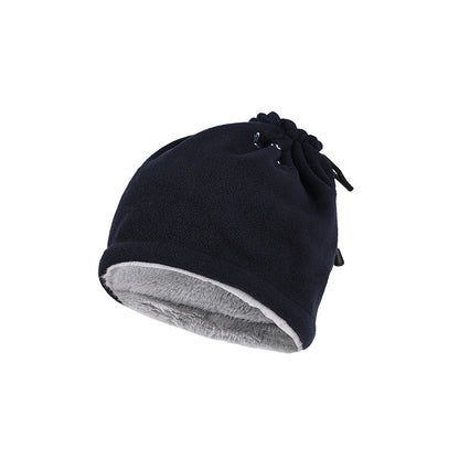 Outdoor Plush Bib Cold Proof And Warm Wool Hat Wind Proof And Fashionable - Urban Caps 