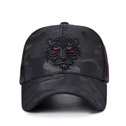 Tiger Head Men's Baseball Cap - Urban Caps 