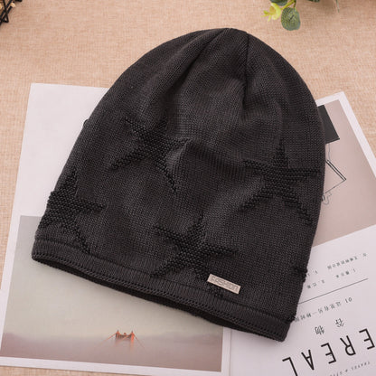 Men's Fashion Knitted Woolen Cap: Stylish and Warm for Outdoor Adventures - Urban Caps 