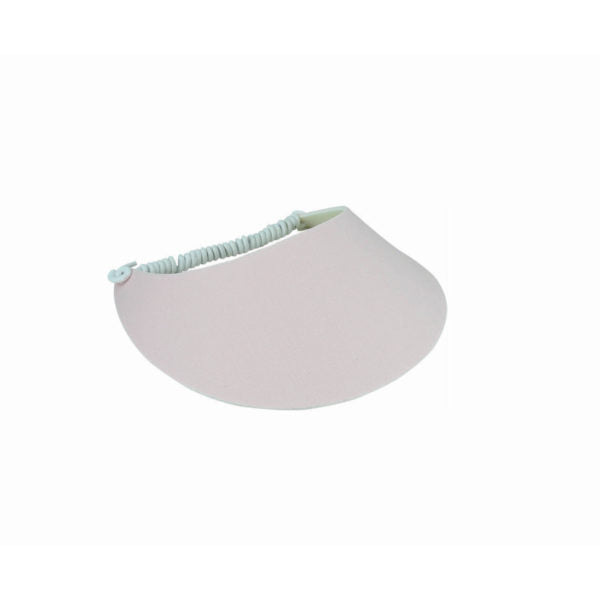 Hope Foam Visor – Lightweight Plain Cotton Foam Sun Visor with Elastic Back