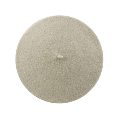 Amelie 100% Wool Beret – 11-Inch Classic Round Hat for Winter