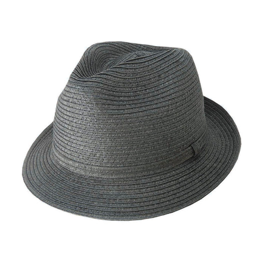 Men's Lightweight Paper Braid Trilby Hat – Summer Fedora Style