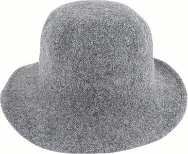 Boiled Wool Small Brim Hat with Mouldable Wire Brim – Winter Collection