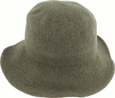 Boiled Wool Small Brim Hat with Mouldable Wire Brim – Winter Collection