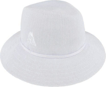 Avenel Polyester Wide Brim Outback Hat with Tone-on-Tone Band