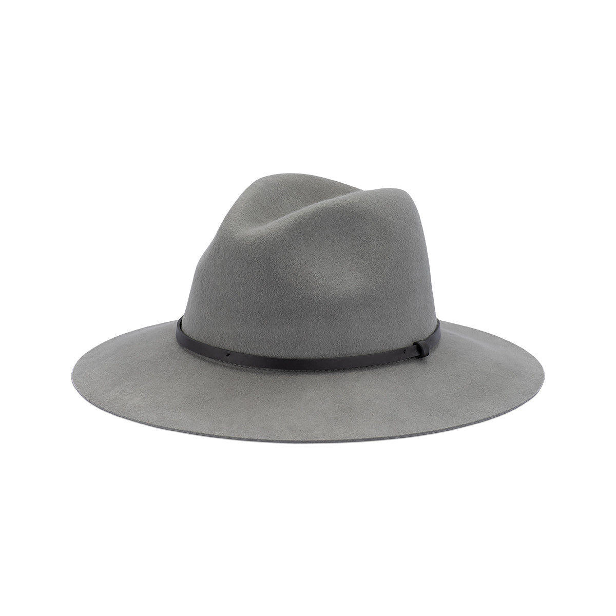 Edwina Fedora Hat – Australian Wool Felt, Faux Leather Band, Adjustable Fit