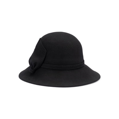 Luna Women's Australian Wool Felt Bell Cloche Hat with Adjustable Fit