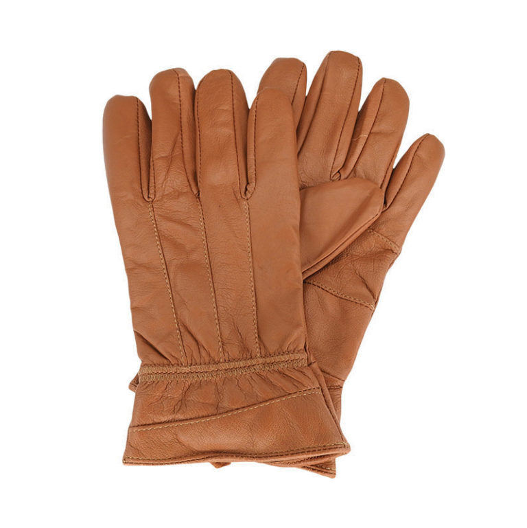 Alaska Sheepskin Patchwork Leather Gloves with Thinsulate Lining
