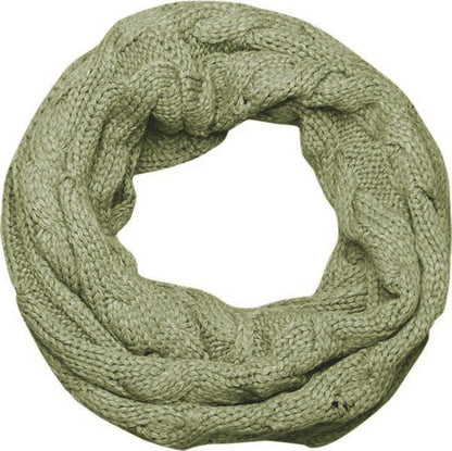 Acrylic Pattern Knit Infinity Scarf – Winter Loop Design