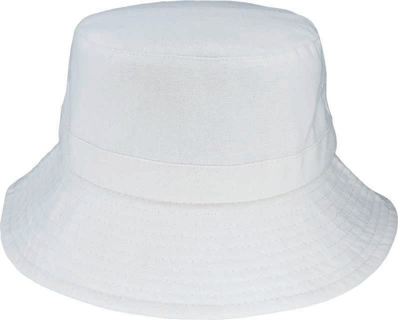 Unisex Linen Blend Bucket Hat – Packable Summer Hat with UPF 50+ Sun Protection
