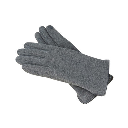 Sedona – Polyester Stretch Gloves with Faux Leather Cuff and Touchscreen Compatibility