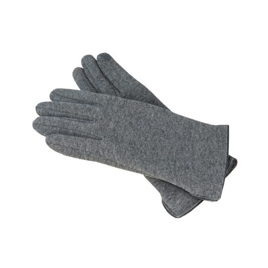 Sedona – Polyester Stretch Gloves with Faux Leather Cuff and Touchscreen Compatibility