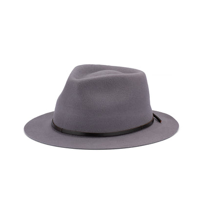 DEMI – Premium Wool Felt Fedora with Adjustable Fit | Timeless Small Brim Style