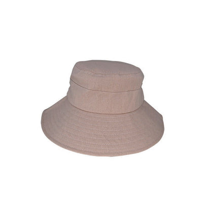 Linley Linen Blend Ponytail Hat with UPF 50+ Sun Protection and Adjustable Fit