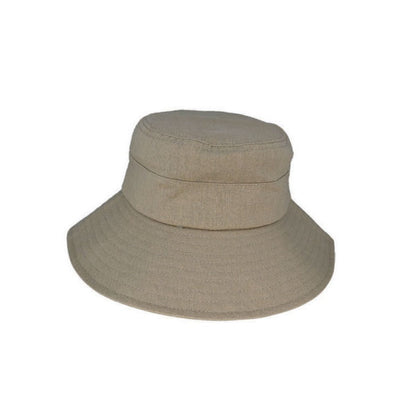 Linley Linen Blend Ponytail Hat with UPF 50+ Sun Protection and Adjustable Fit