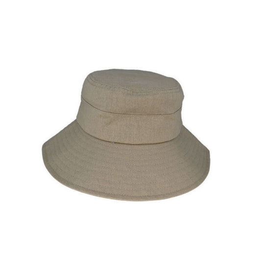Linley Linen Blend Ponytail Hat with UPF 50+ Sun Protection and Adjustable Fit