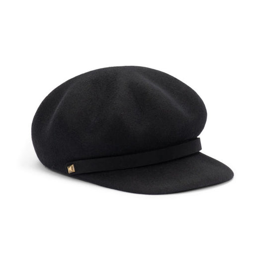 Gianna – Structured Wool Felt Baseball Cap with Adjustable Fit