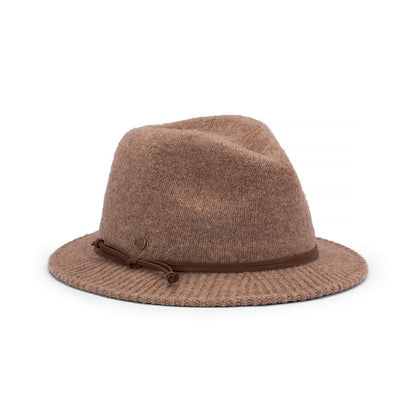 Frida – Wool Blend Hoop Brim Fedora Hat