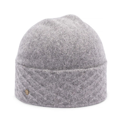 ZOLA – Boiled Wool Pull-On Beanie with Mesh Trim
