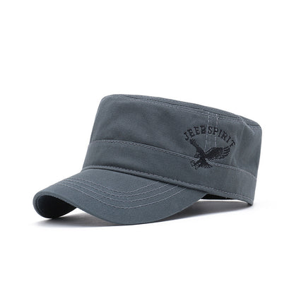 Men’s Casual Flat Cap – Cotton Jacquard Stitch Cap | Adjustable Fit - Urban Caps 