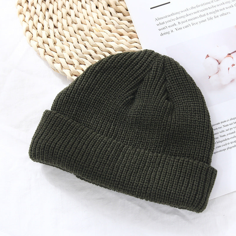 Trendy Dome Autumn And Winter Knitted Woolen Hat - Urban Caps 