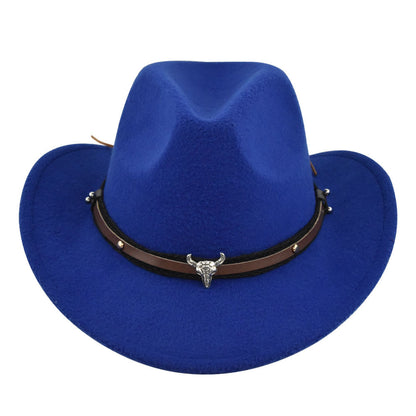 Cowhead Western Cowboy Hat Cornice - Urban Caps 