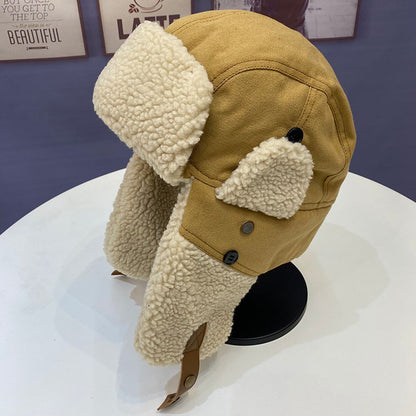 Outdoor Riding Thunderbolt Hat: Warmth and Anti-Chill Ear Protection for Skiing - Urban Caps 