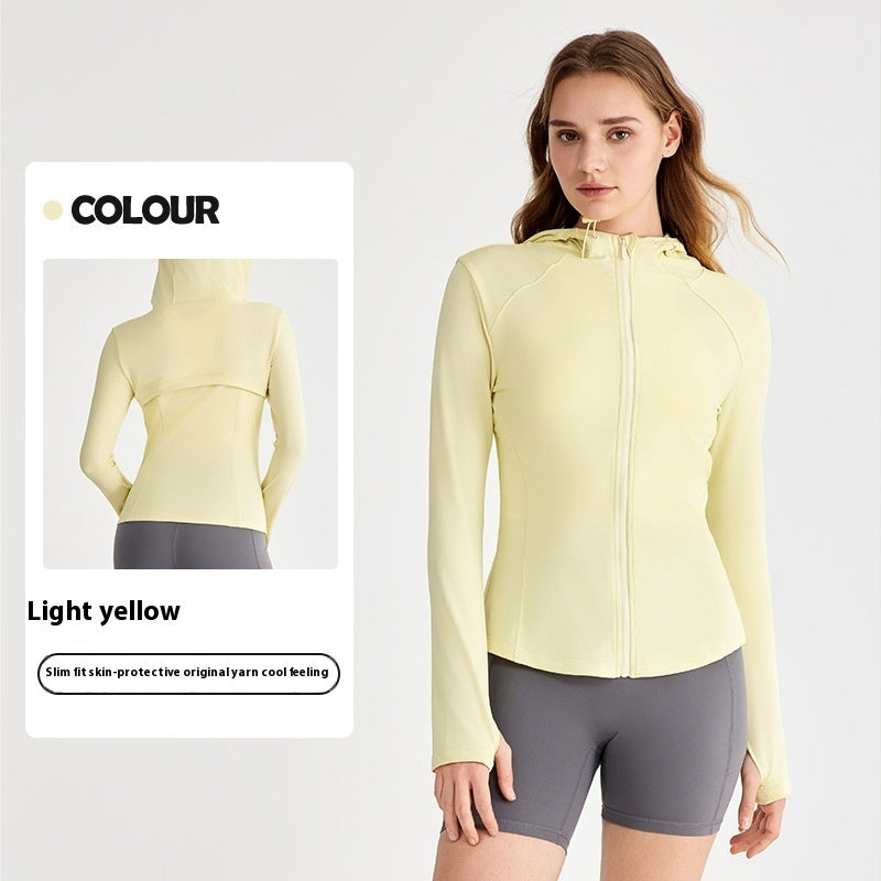 Women’s Slim Fit UV Protection Hooded Jacket NZ | Lightweight Sun Protection with Thumb Holes