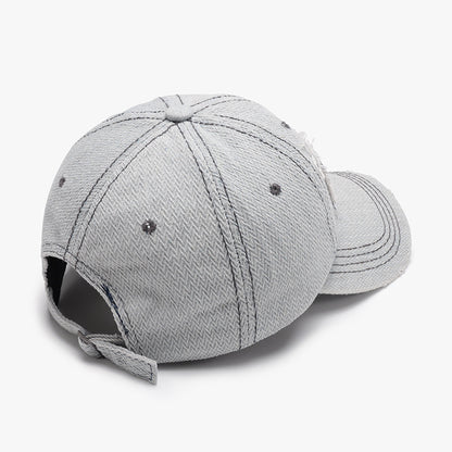 Three-dimensional Embroidery Men's Soft Peaked Cap Outdoor - Urban Caps 