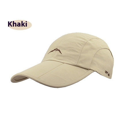 Spring And Summer Rainproof Quick-drying Cap Breathable Men's And Women's Outdoor Sports - Urban Caps 