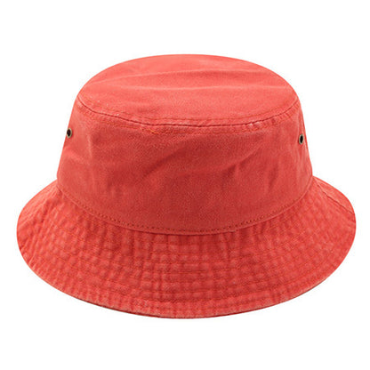 Solid color casual denim fisherman hat - Urban Caps 