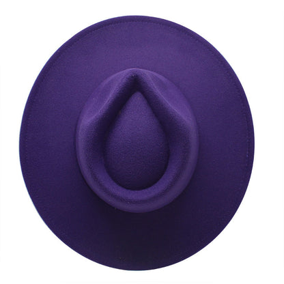 New Woolen Casual Fedora Hat - Urban Caps 