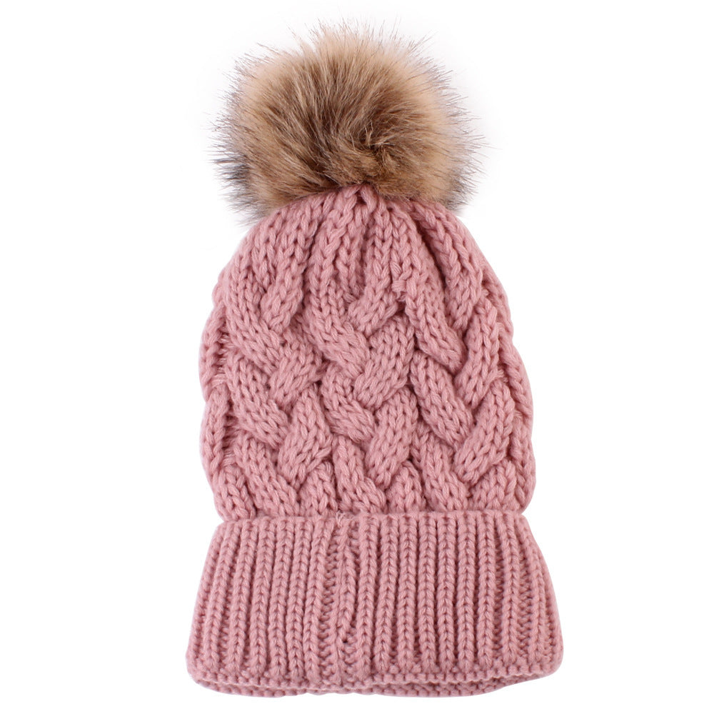 Fashionable Ladies Knit Pullover Warm Woolen Hat - Urban Caps 