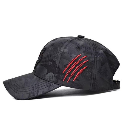 Tiger Head Men's Baseball Cap - Urban Caps 