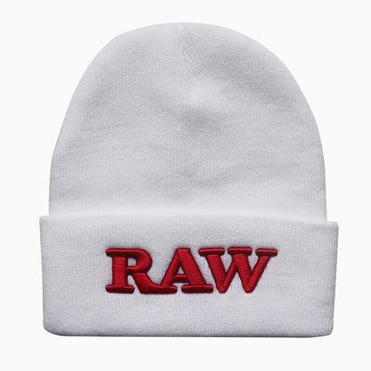 Men's And Women's Autumn And Winter Letters RAW Embroidery Knitted Hat - Urban Caps 