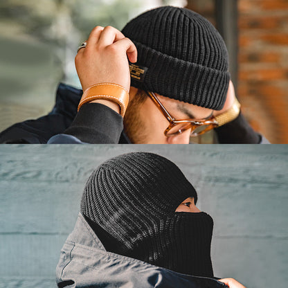 Vintage Melon Skin Knit Beanie: Cozy and Stylish Warmth - Urban Caps 