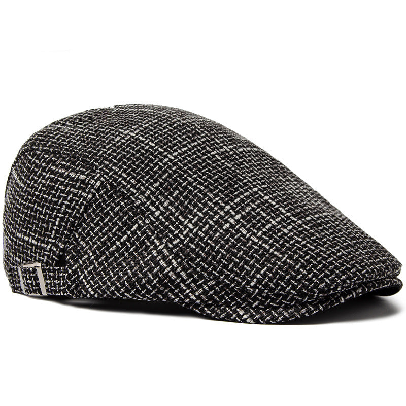 Men's Breathable Retro Casual Cotton And Linen Beret - Urban Caps 