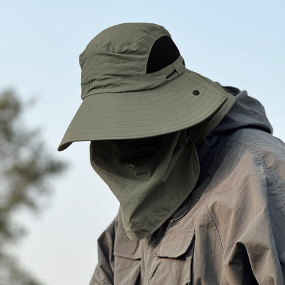 Outdoor Fishing Cap Protection Bucket Hat UV Protection Sun Hat - Urban Caps 
