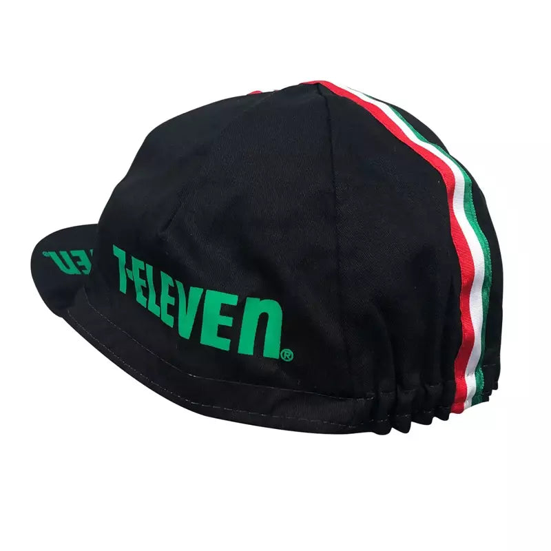 7 Eleven Italy Lightweight Acrylic Cycling Cap For Comfort And Performance