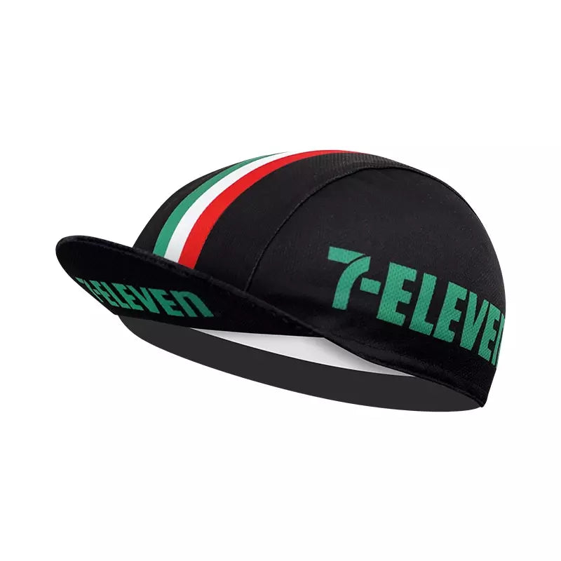 7 Eleven Italy Lightweight Acrylic Cycling Cap For Comfort And Performance