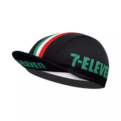 7 Eleven Italy Lightweight Acrylic Cycling Cap For Comfort And Performance