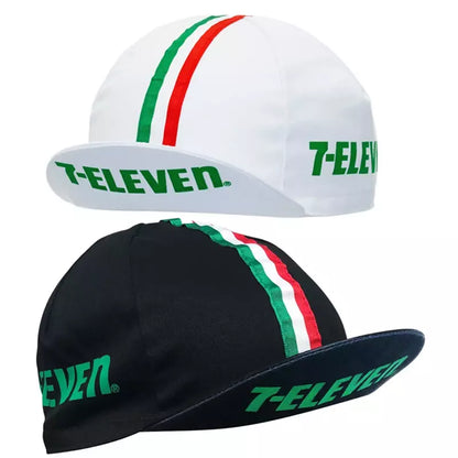 7 Eleven Italy Lightweight Acrylic Cycling Cap For Comfort And Performance