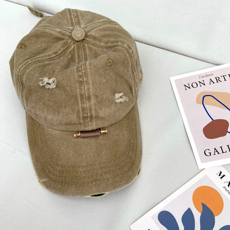 Men And Women Summer Ins Wild Trend Soft Top Cap - Urban Caps 