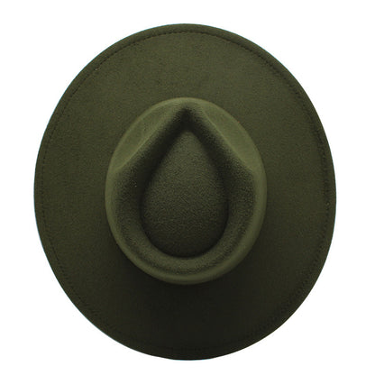 New Woolen Casual Fedora Hat - Urban Caps 