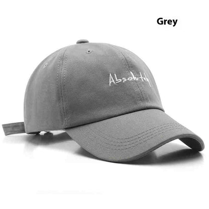 Black Peaked Versatile Casual Baseball Cap - Urban Caps 