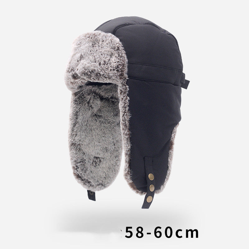 Winter Cold And Warm Plus Velvet Mask Face Protection Hat - Urban Caps 