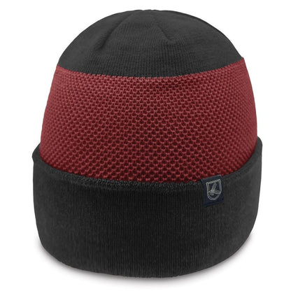Horizon Beanie – 2-Tone Waffle Knit Cuff Winter Beanie | NZ Stock
