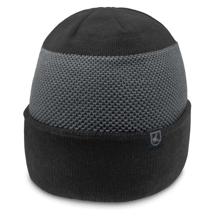 Horizon Beanie – 2-Tone Waffle Knit Cuff Winter Beanie | NZ Stock