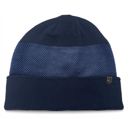 Horizon Beanie – 2-Tone Waffle Knit Cuff Winter Beanie | NZ Stock