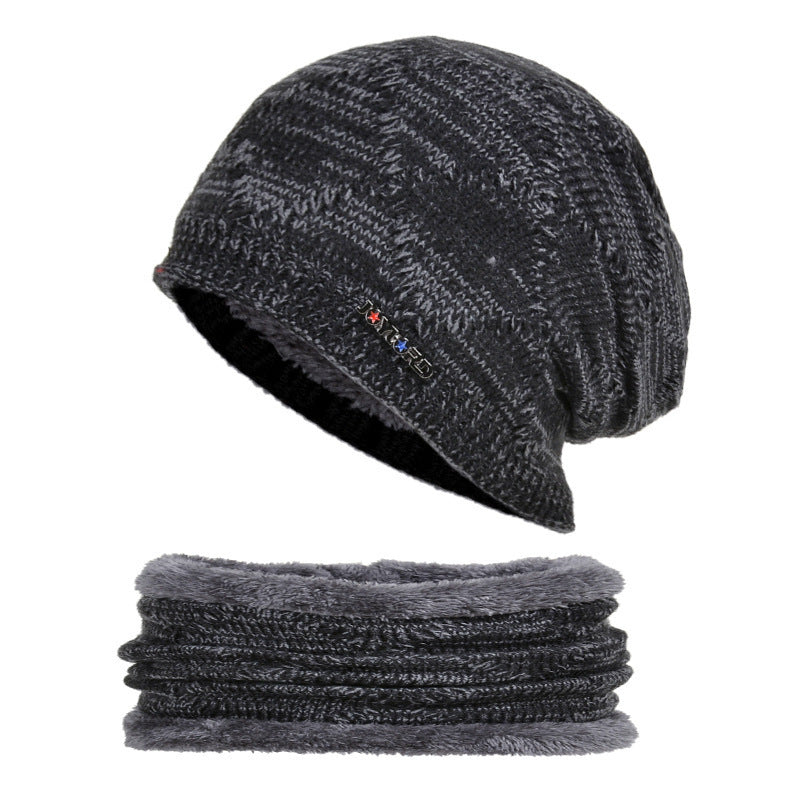 Biking Men's Two-piece Woolen Hat With Head And Ear Protection - Urban Caps 